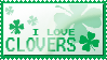 I love Clovers DA Stamp