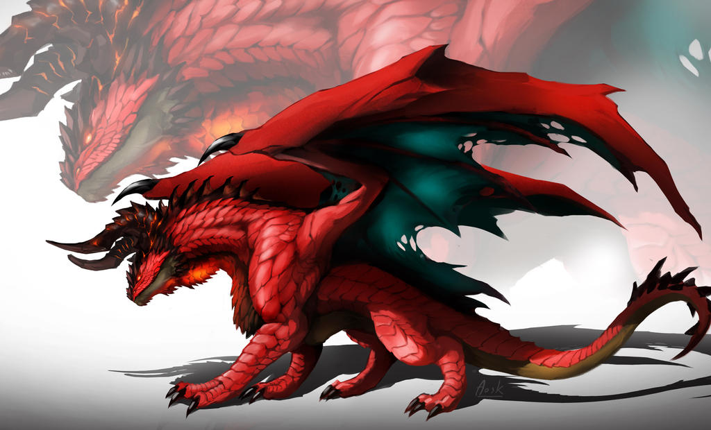 Fire Dragon by Krit26 on DeviantArt