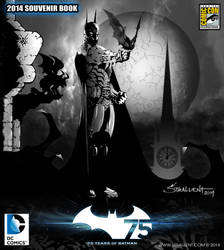 2014 SDCC Comic Con SOUVENIR BOOK | BATMAN 75