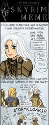 Skyrim Meme by CrielineZodiac