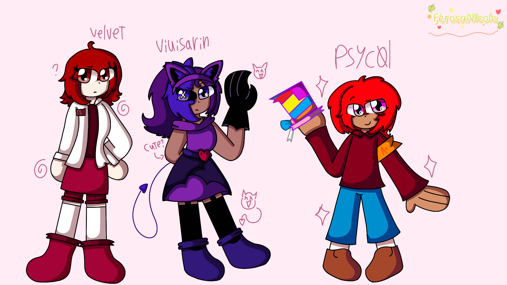 Voidcore Names Remake of voidCore au pt by FanmsmAUs on DeviantArt