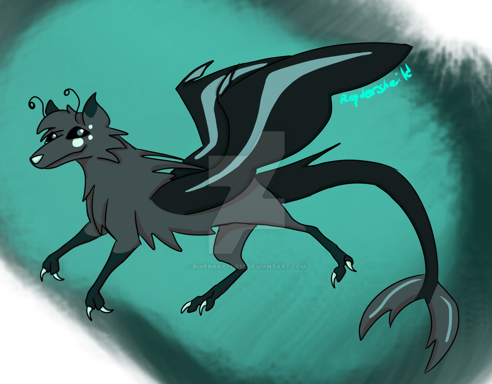 flying ferret fish fairy by riverraptor12 on DeviantArt