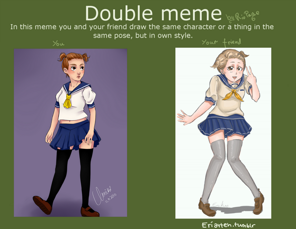 Double meme by Jelloster on DeviantArt