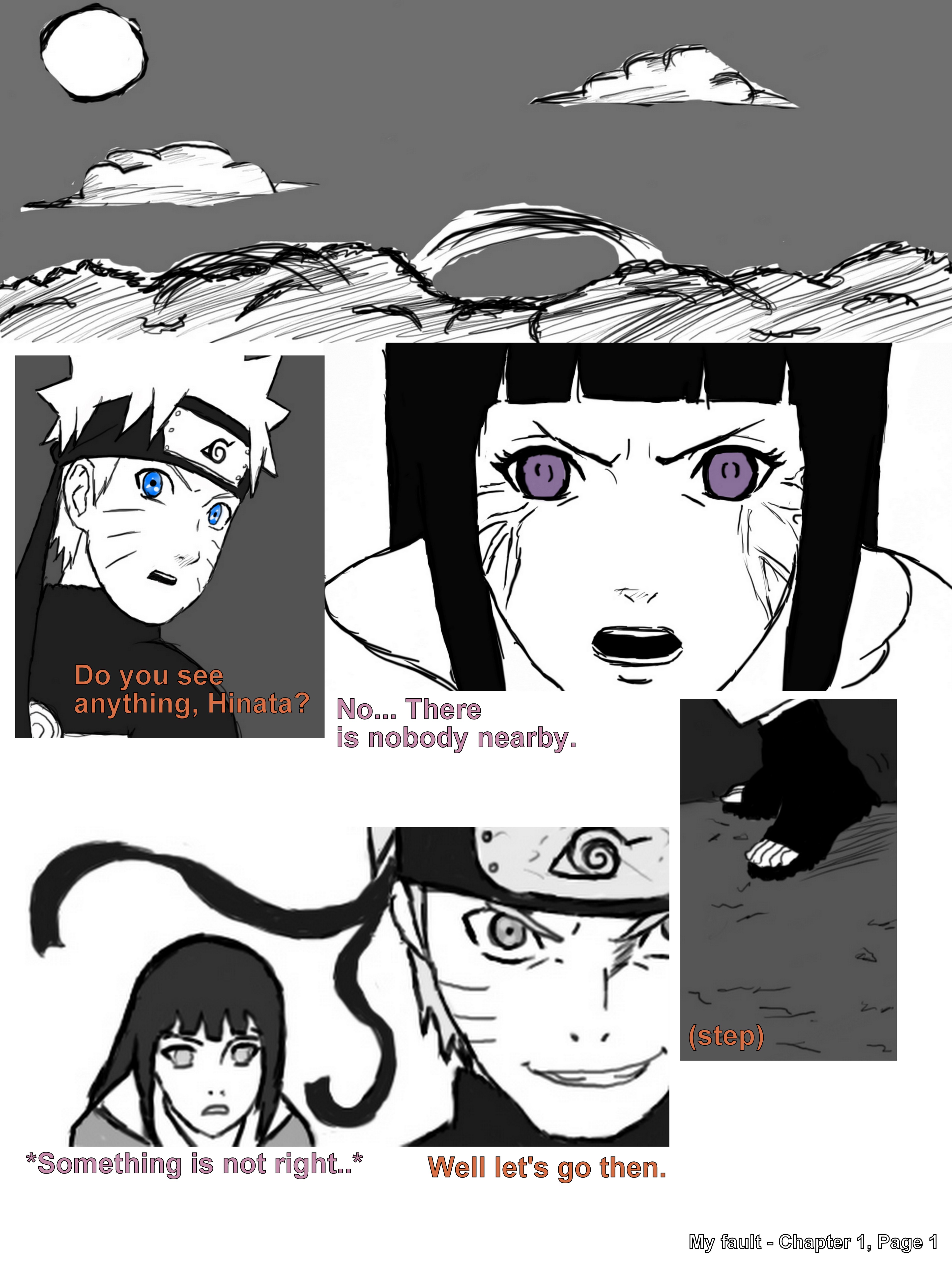 NaruHina, My Fault - Ch1 p1