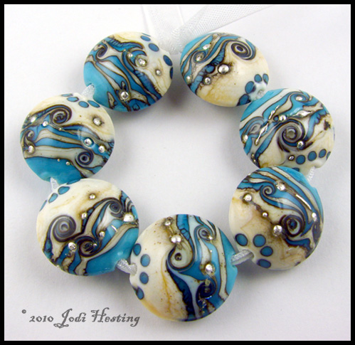 Glass Lampwork Bead Set