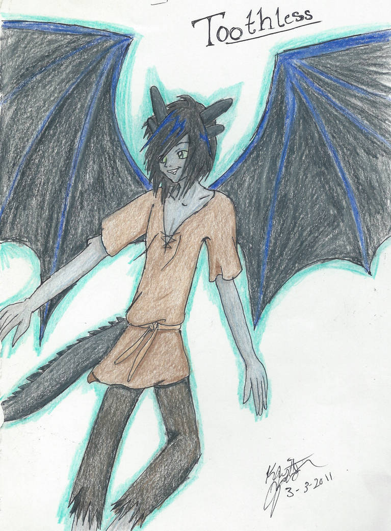 Humanized Toothless by Kohato on DeviantArt