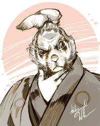 fast-sketch: Usagi Yojimbo