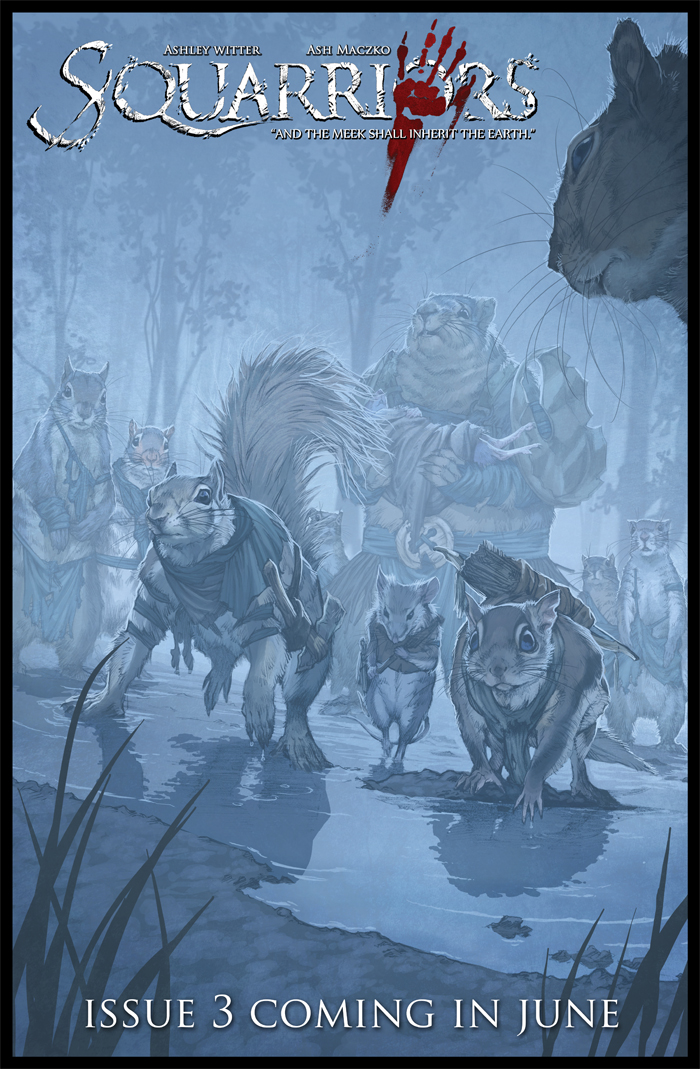 Squarriors Issue 3 preview by WittA
