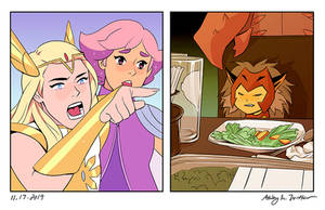 She-Ra: Woman Yelling At Cat Meme