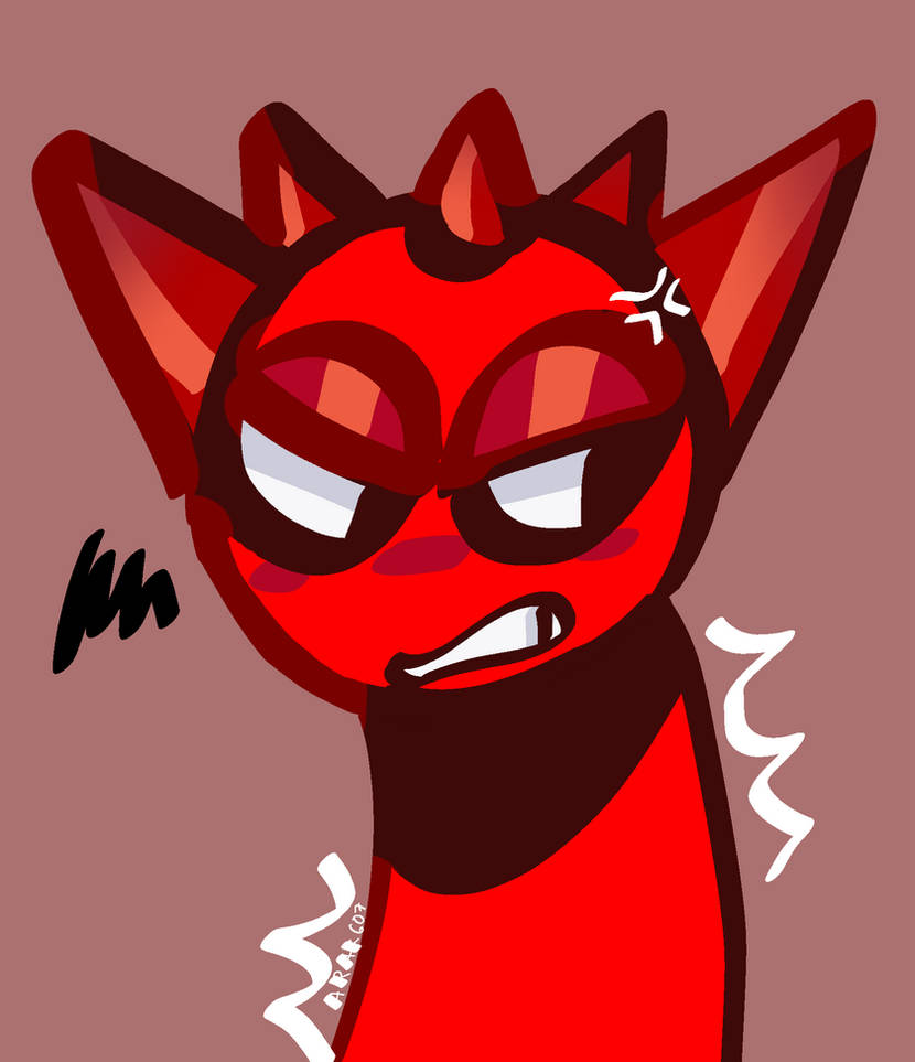 Sprunki Raddy fanart by Arak607 on DeviantArt