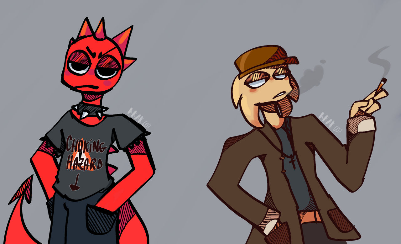Sprunki Raddy Parents Raddy and Tunner (sprunki) by Arak607 on DeviantArt