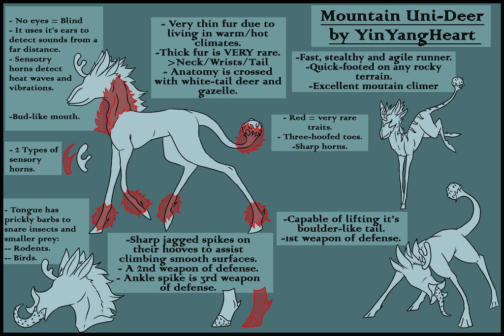 Mountain Uni-Deer (Closed Species)