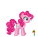 Pinkie Pie flower2 by DeathPwny