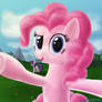 Pinkie Pie sees you