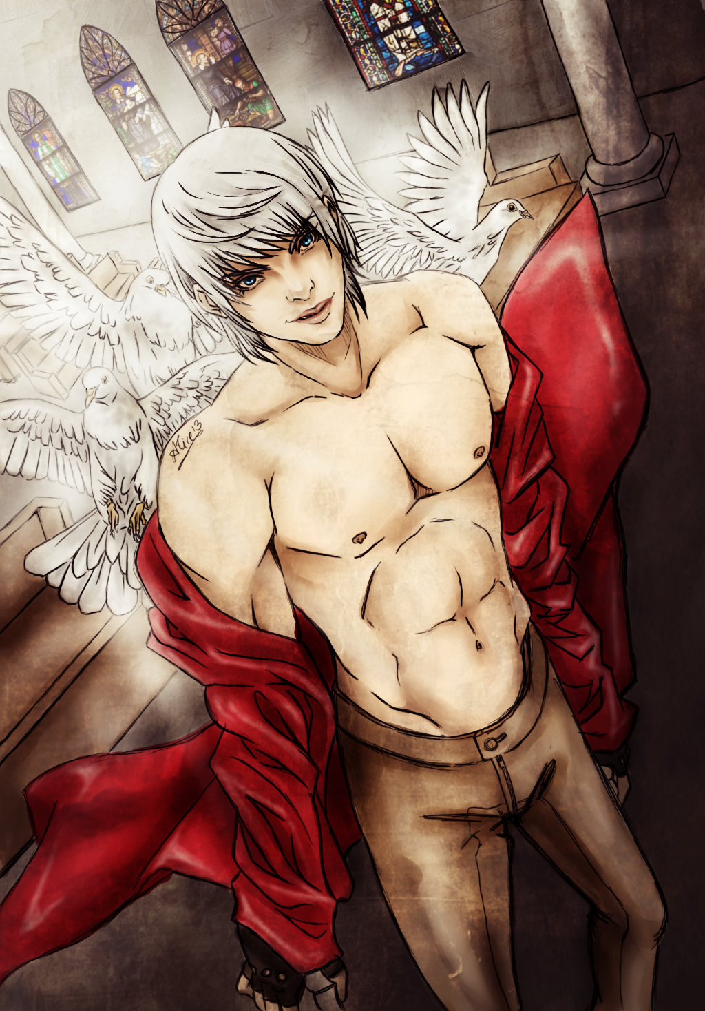 Dante - Devil May Cry 3 by evilpillowsofdoom on DeviantArt