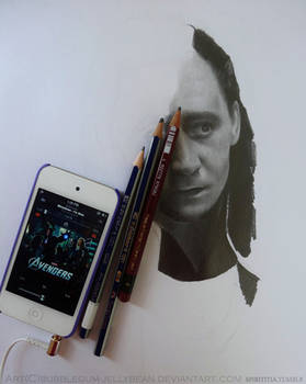 Loki Drawing (WIP#1)