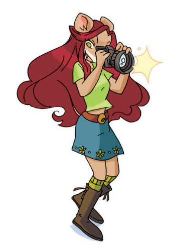 Ruby Flashyfur Using Her Camera by ALEXLOVER366 on DeviantArt