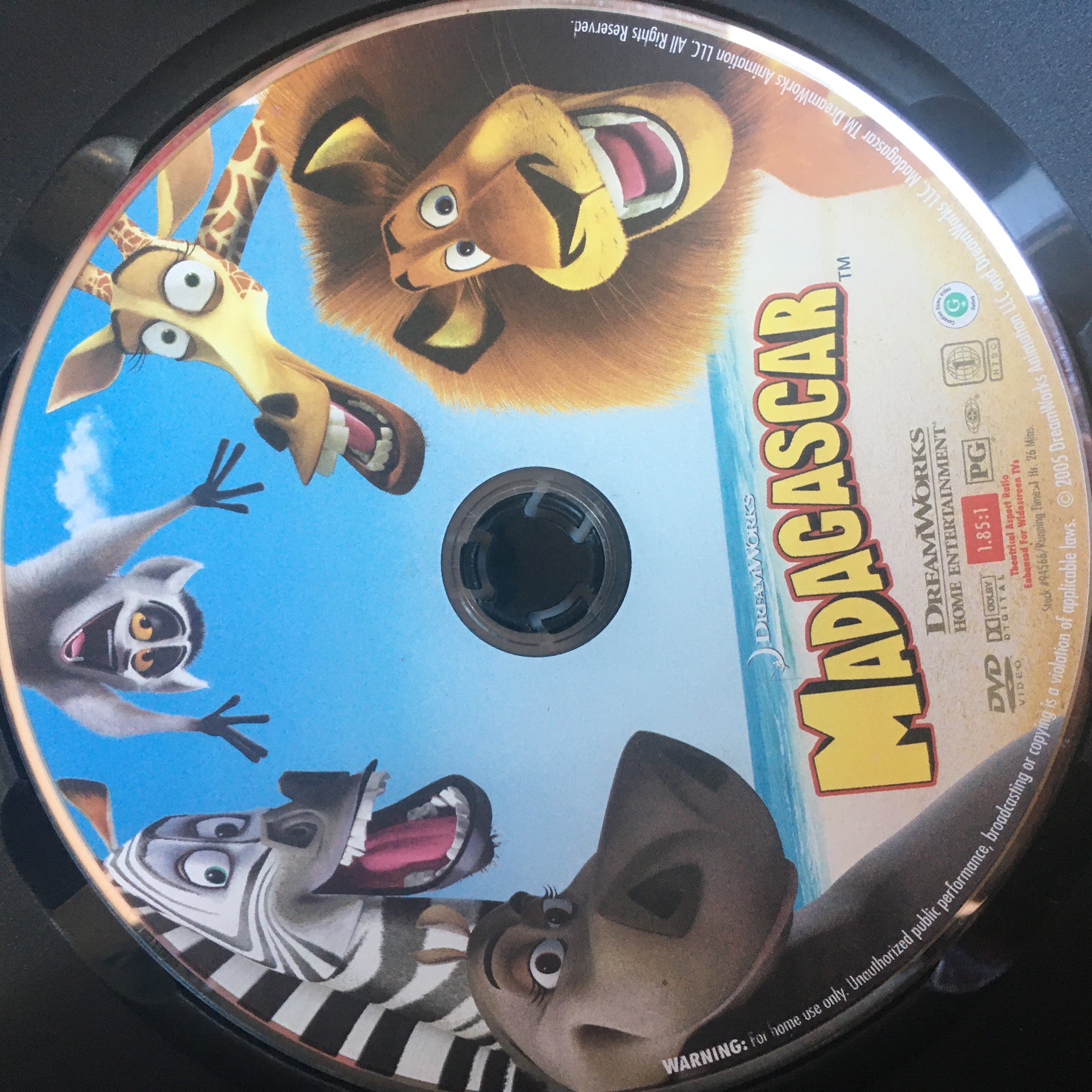 Madagascar 05 Dvd Disc By Alexlover366 On Deviantart