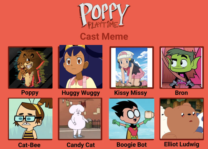 My Poppy Playtime Cast by ALEXLOVER366 on DeviantArt