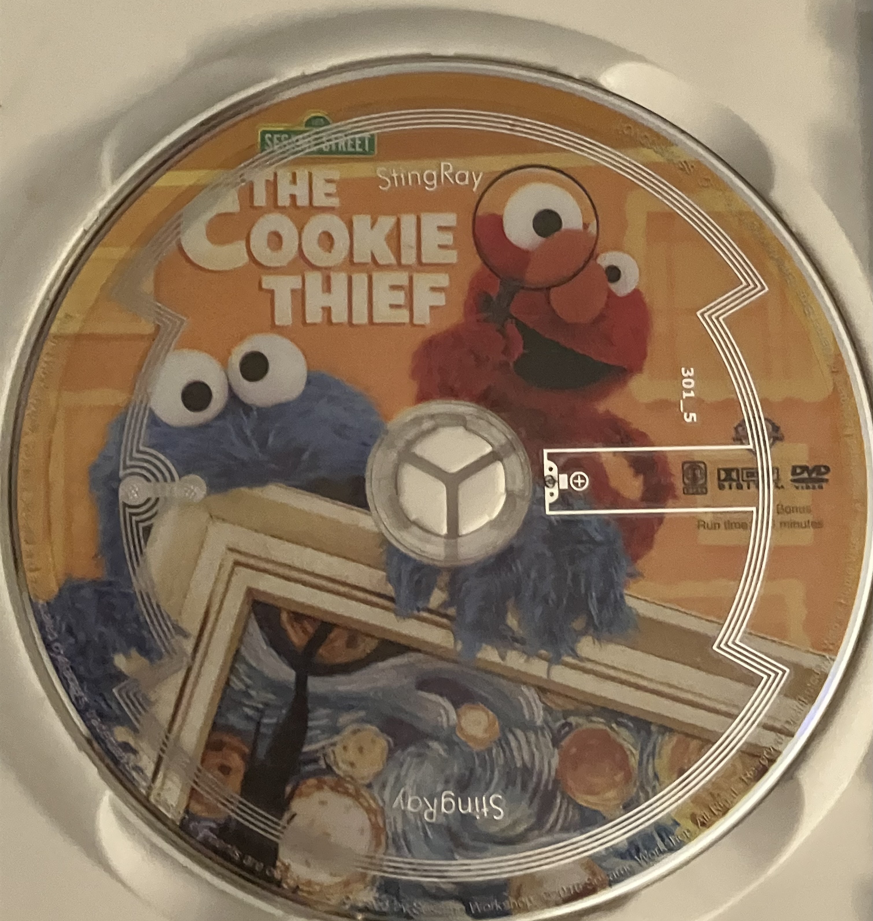 The Cookie Thief DVD Disc by ALEXLOVER366 on DeviantArt
