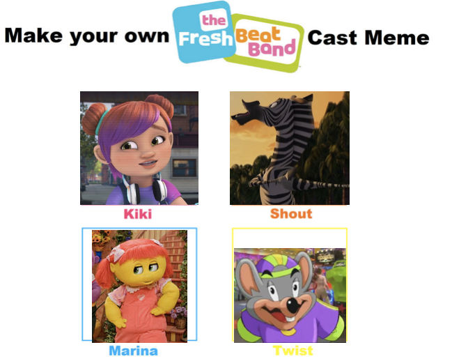 My The Fresh Beat Band Cast by ALEXLOVER366 on DeviantArt