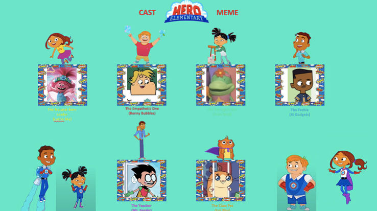 My Hero Elementary Cast by ALEXLOVER366 on DeviantArt