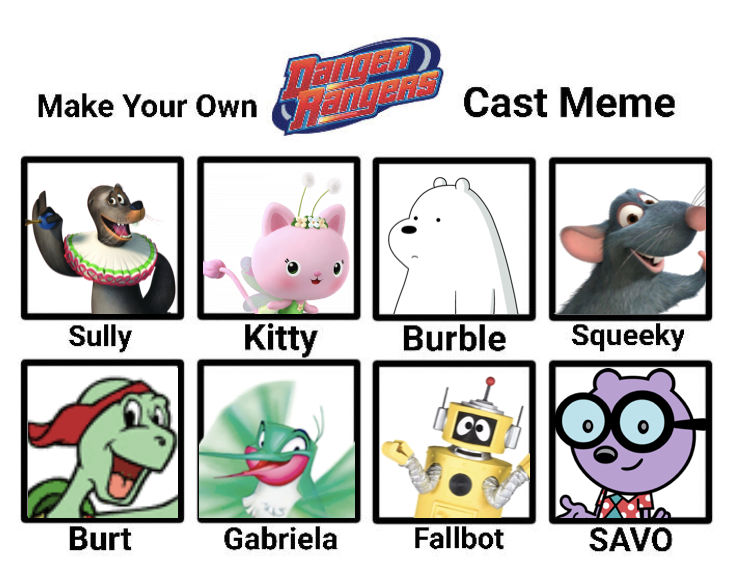 My Danger Rangers Cast by ALEXLOVER366 on DeviantArt