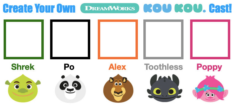 Dreamworks Creating Characters Create Your Own DreamWorks KouKou Cast! by ALEXLOVER366 on DeviantArt