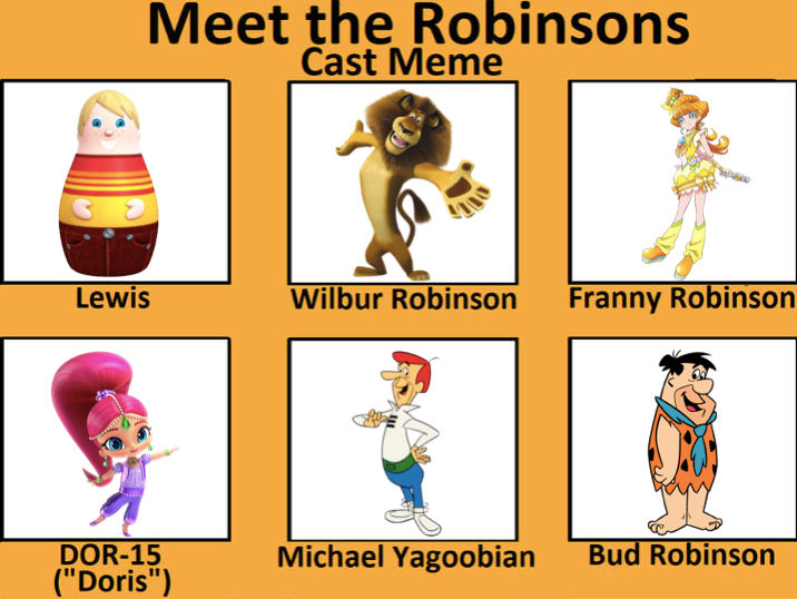 My Meet The Robinsons Cast By ALEXLOVER366 On DeviantArt My meet the robinsons cast by alexlover366 on deviantart