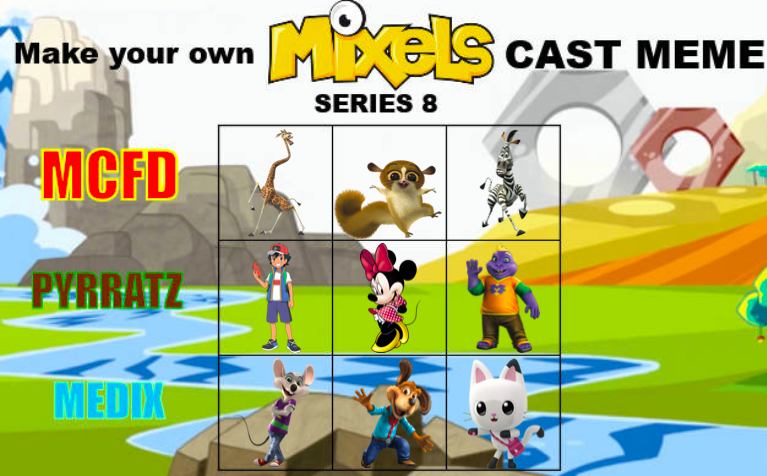 Mixels 8 My Mixels Series 8 Cast by ALEXLOVER366 on DeviantArt