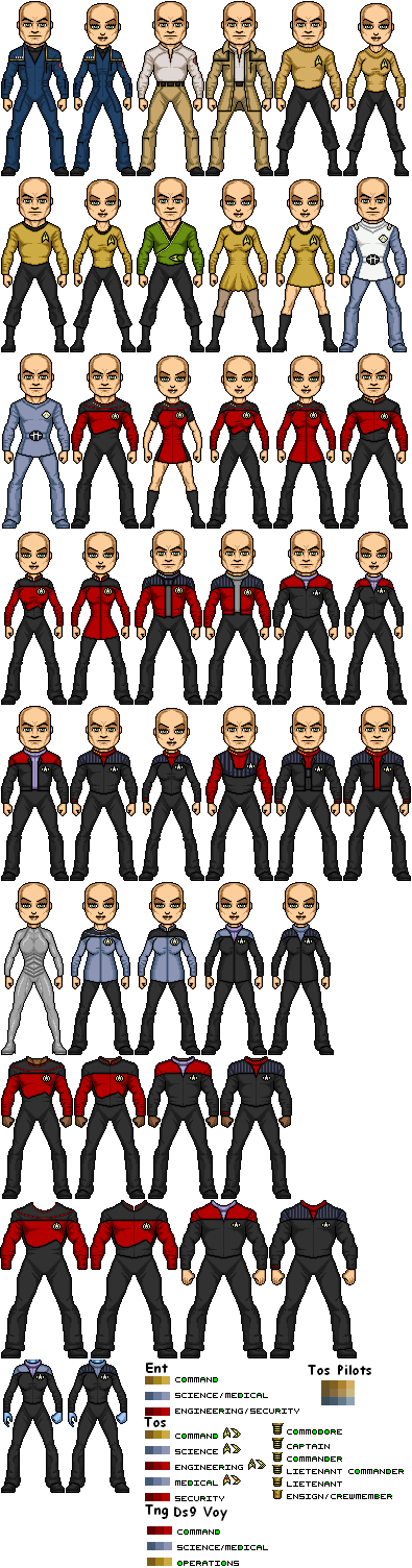 Star Trek MicroHero Templates