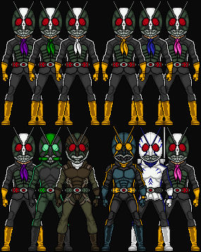 Kamen Rider Shocker Riders by HenshinDaisuke on DeviantArt