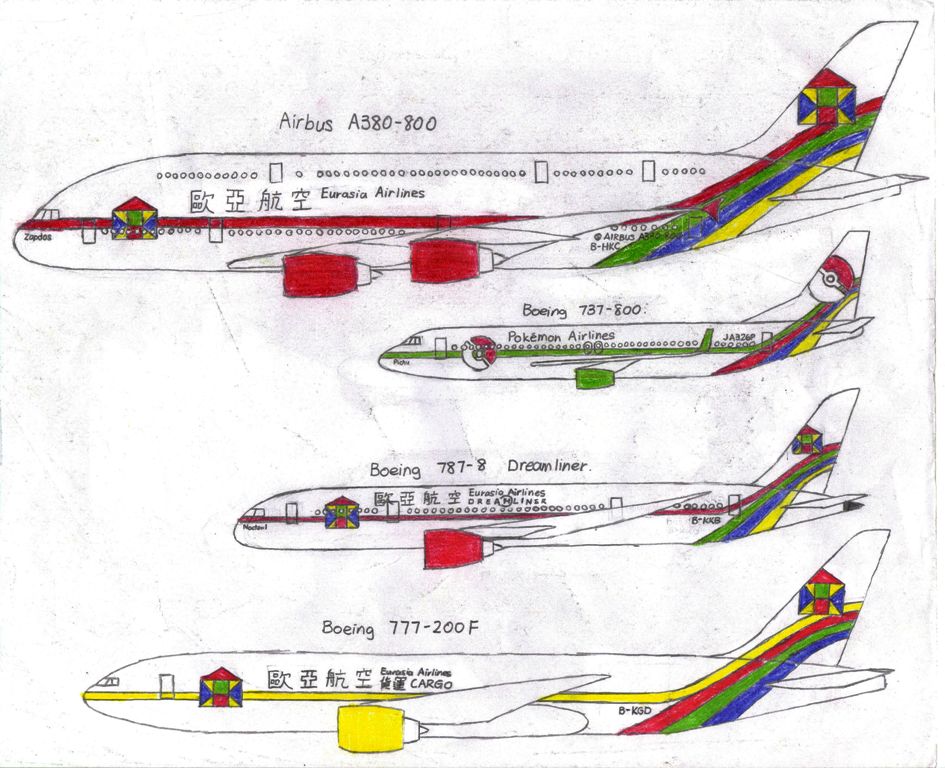 Eurasia Airlines 2012 Livery Part 2