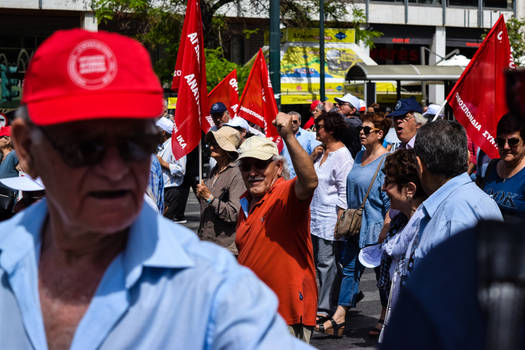 Greek protest