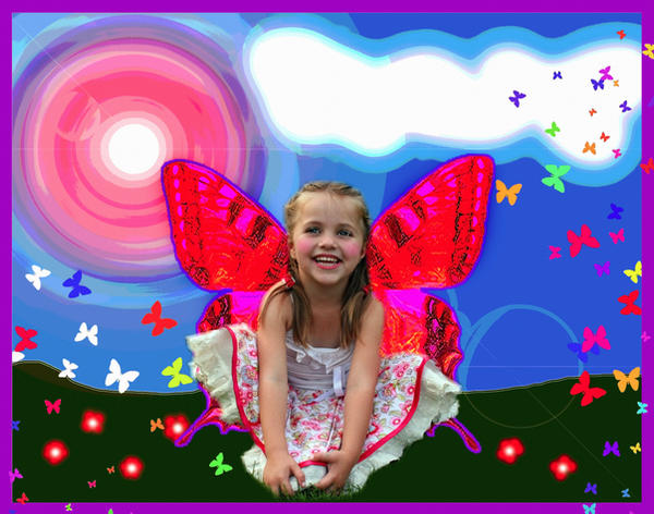Little Butterfly Fairy By Pridescrossing On Deviantart