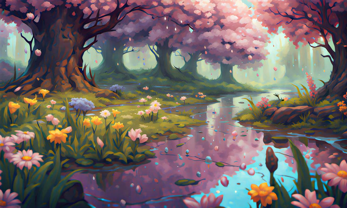 Spring rain by PridesCrossing on DeviantArt