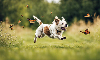 Dog and Butterfly 