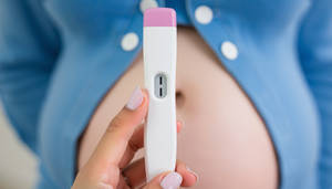 Pregnancy test positive