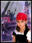 Little Girl With Pirate Dreams