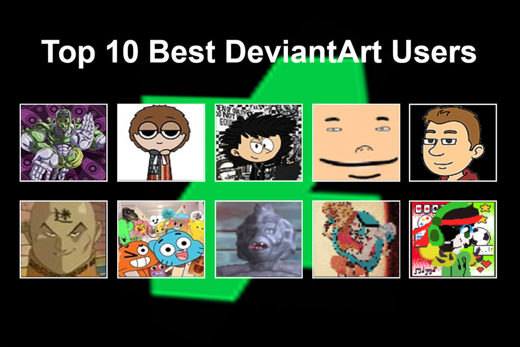 Upload777 My Top 10 Best DeviantArt Users by BigChungusFan2001 on DeviantArt