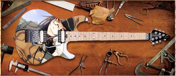 anime girl guitar concept 2 by ElectronKing on DeviantArt