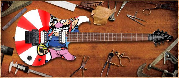 Wario guitar concept