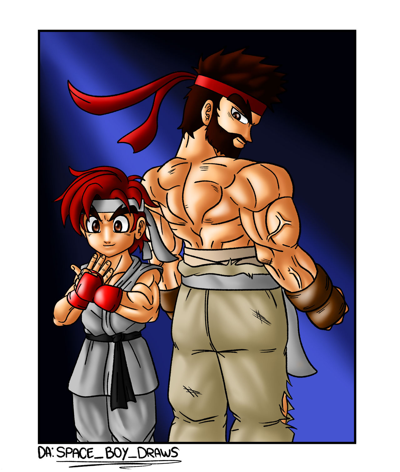 Ryu from Street Fighter 1 and Street Fighter 6! by SpaceBoyDraws on  DeviantArt