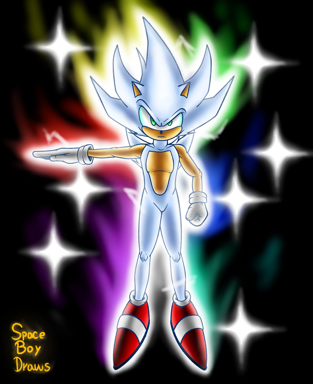 Hyper Mystic Sonic by SuperMysticSonic on DeviantArt
