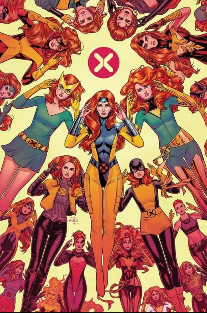 Jean Grey Color Jean grey by orellanamauricio052 on DeviantArt