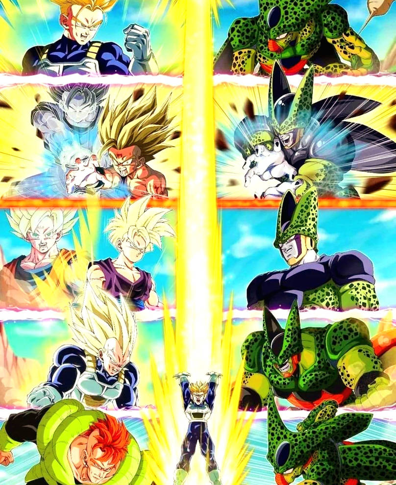 Cell saga by orellanamauricio052 on DeviantArt Cell saga by orellanamauricio052 on DeviantArt