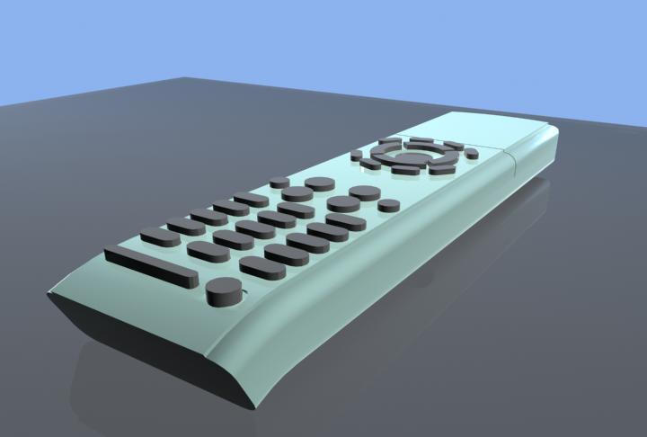 Remote Deviantart remote control render by ponzzio on DeviantArt