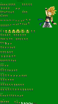 Caule Or Kaifle (Ssj) Jus Sprite Sheet