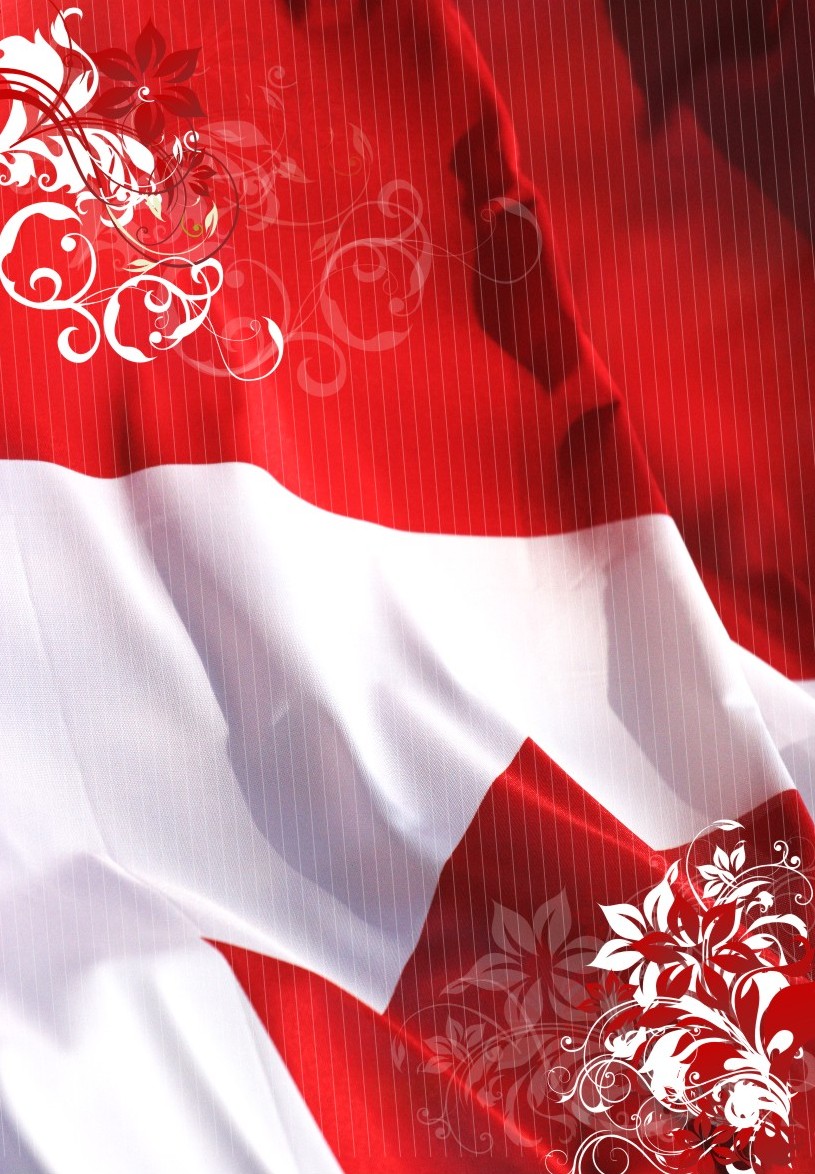 indonesia flag, independence