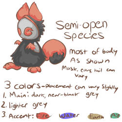 NEW Species Guide (SEMI-Open)